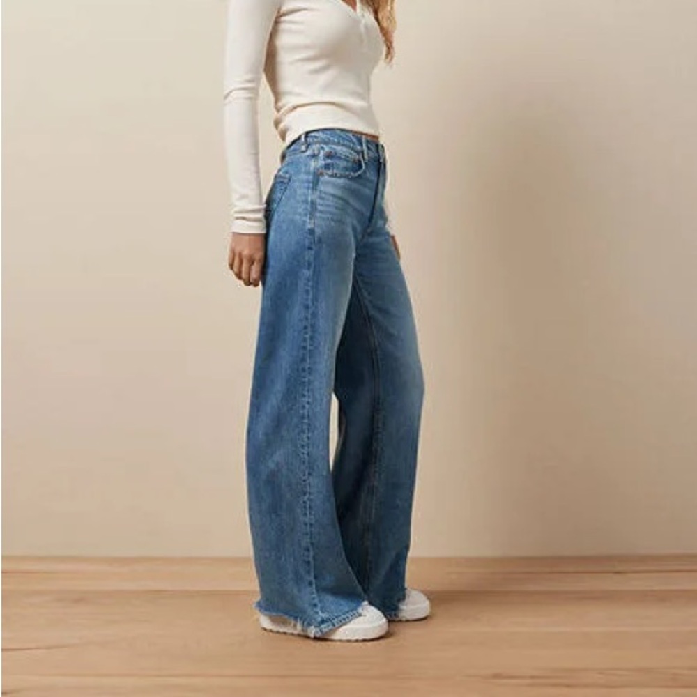 AE baggy wide leg jean